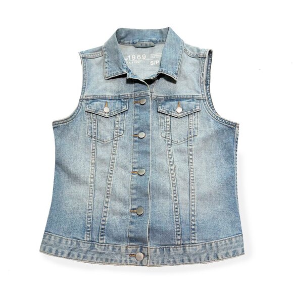 Secondhand GAP, Denim Vest - Picture 1 of 9